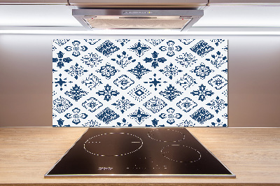 Cooker splashback Floral pattern