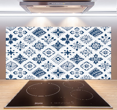 Cooker splashback Floral pattern