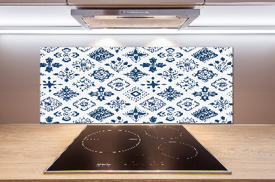 Cooker splashback Floral pattern