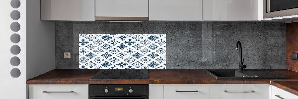 Cooker splashback Floral pattern