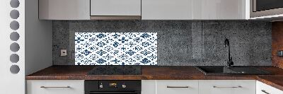 Cooker splashback Floral pattern