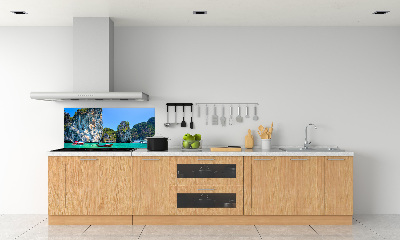 Cooker splashback Thailand boats