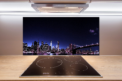 Cooker splashback Brooklyn bridge