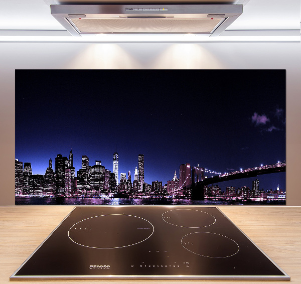 Cooker splashback Brooklyn bridge