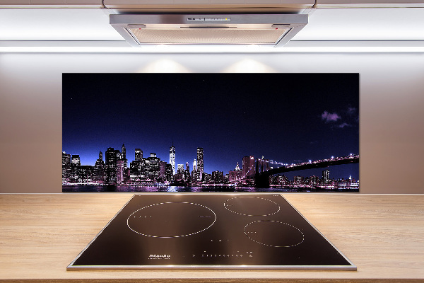 Cooker splashback Brooklyn bridge