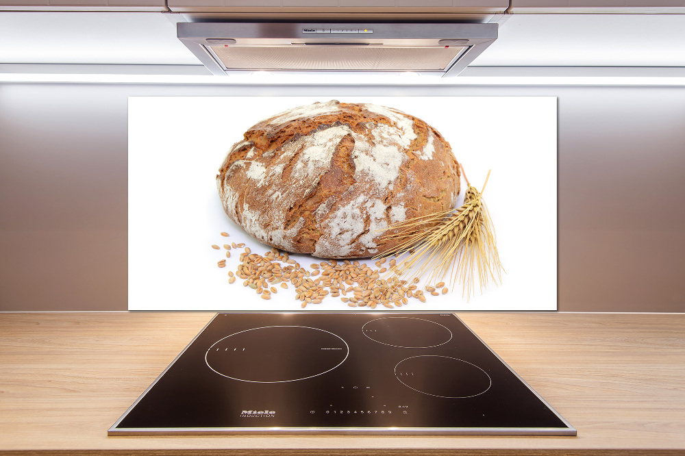 Cooker splashback Bread and wheat