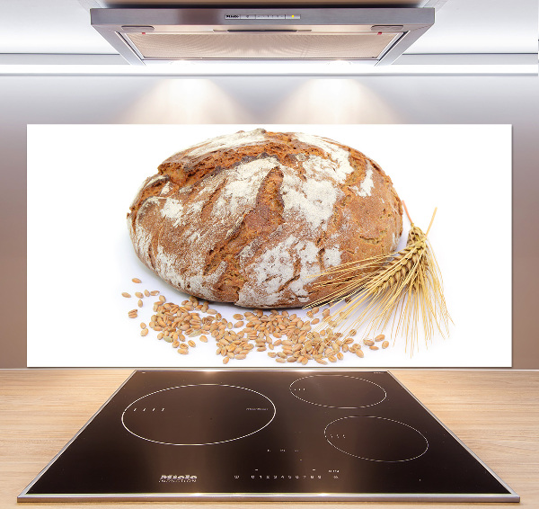 Cooker splashback Bread and wheat