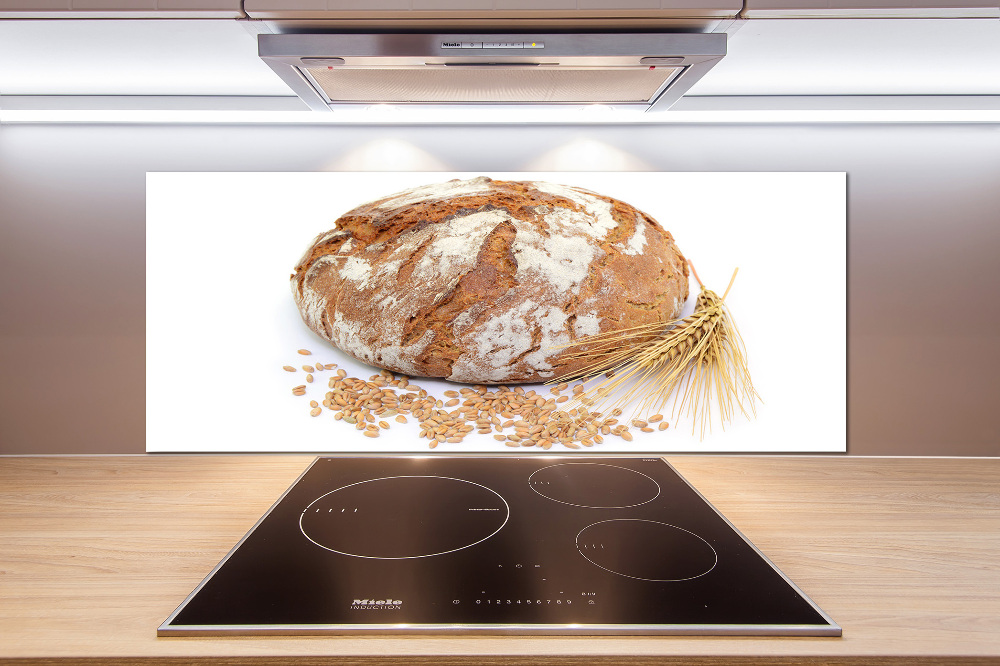 Cooker splashback Bread and wheat