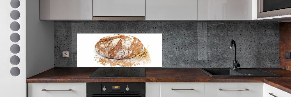 Cooker splashback Bread and wheat