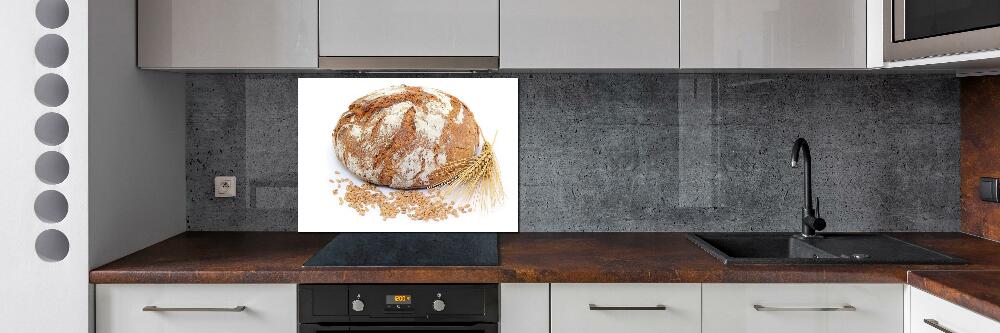 Cooker splashback Bread and wheat