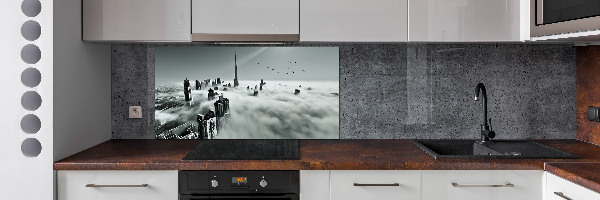 Cooker splashback Fog on Dubai