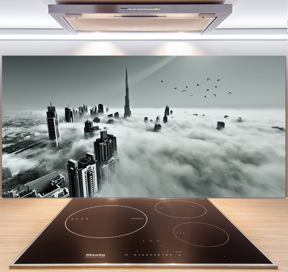 Cooker splashback Fog on Dubai