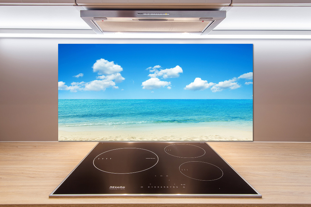 Kitchen splashback Paradise beach