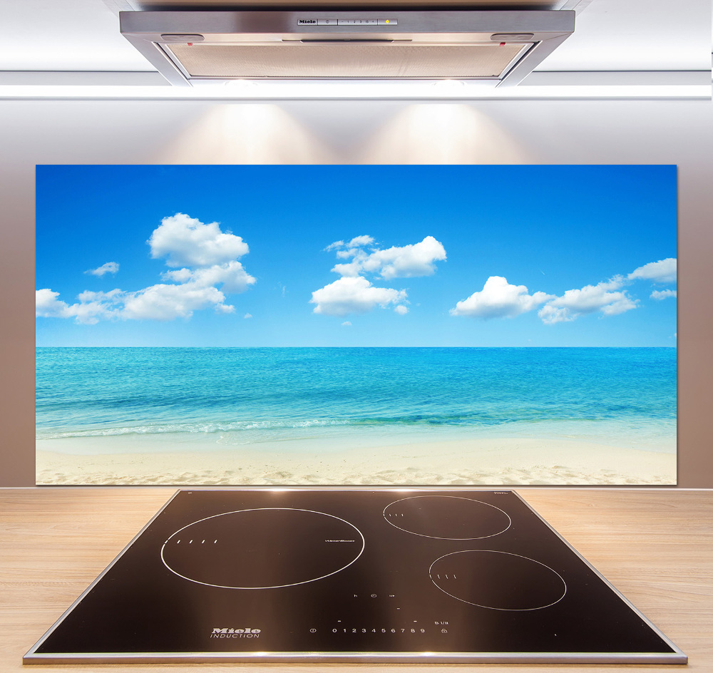 Kitchen splashback Paradise beach