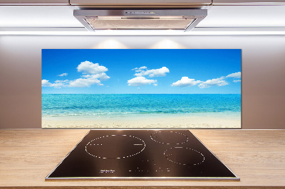 Kitchen splashback Paradise beach