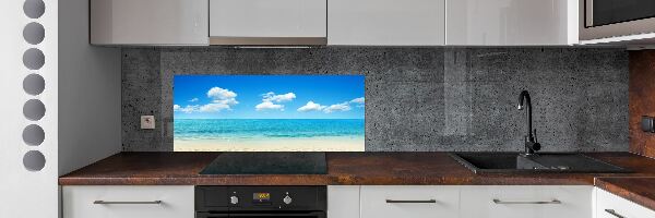 Kitchen splashback Paradise beach