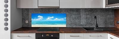 Kitchen splashback Paradise beach