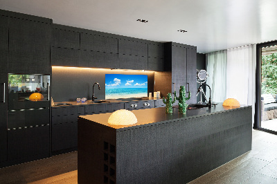 Kitchen splashback Paradise beach