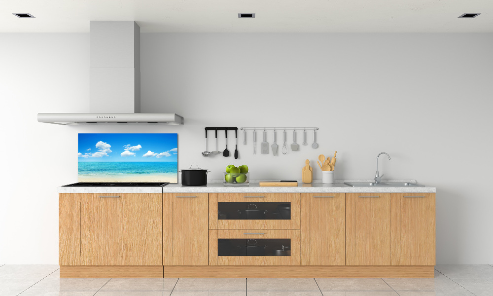 Kitchen splashback Paradise beach