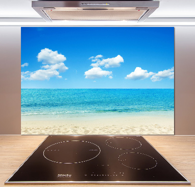 Kitchen splashback Paradise beach