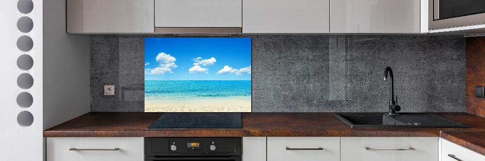 Kitchen splashback Paradise beach