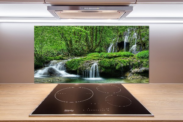 Cooker splashback Cascades