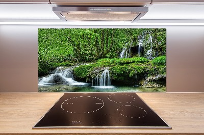 Cooker splashback Cascades