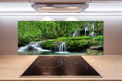 Cooker splashback Cascades