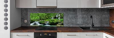 Cooker splashback Cascades