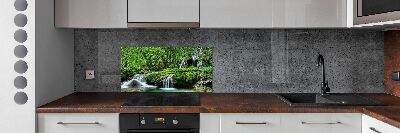 Cooker splashback Cascades