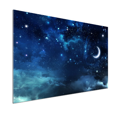 Cooker splashback Starry sky