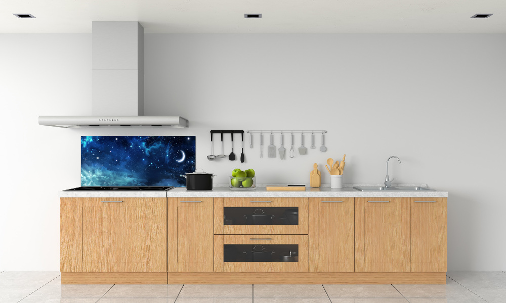 Cooker splashback Starry sky