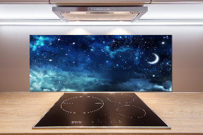 Cooker splashback Starry sky