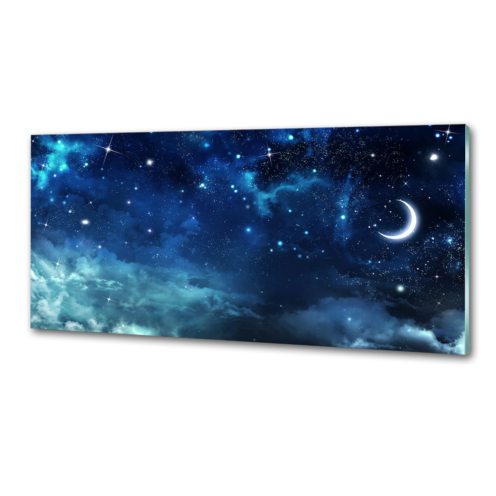 Cooker splashback Starry sky