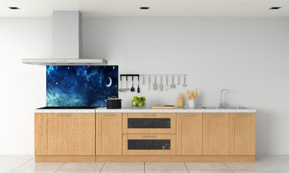 Cooker splashback Starry sky