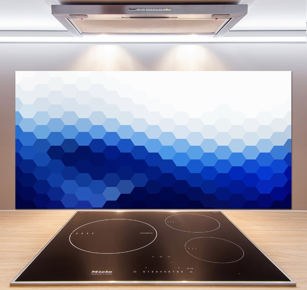 Cooker splashback Cube background