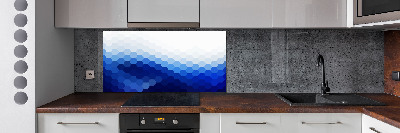 Cooker splashback Cube background