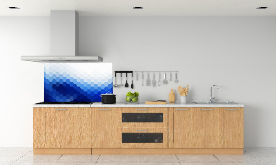 Cooker splashback Cube background