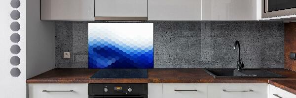 Cooker splashback Cube background