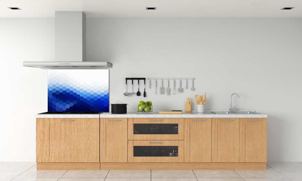 Cooker splashback Cube background