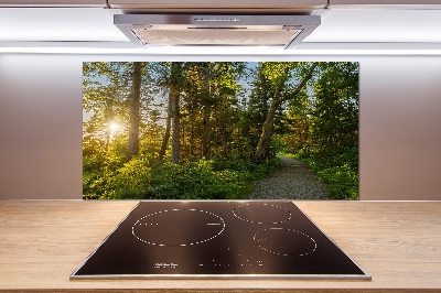 Kitchen splashback Forest