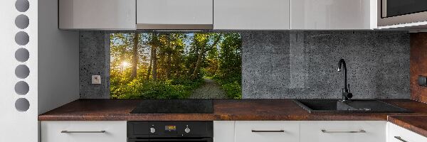 Kitchen splashback Forest