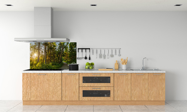 Kitchen splashback Forest