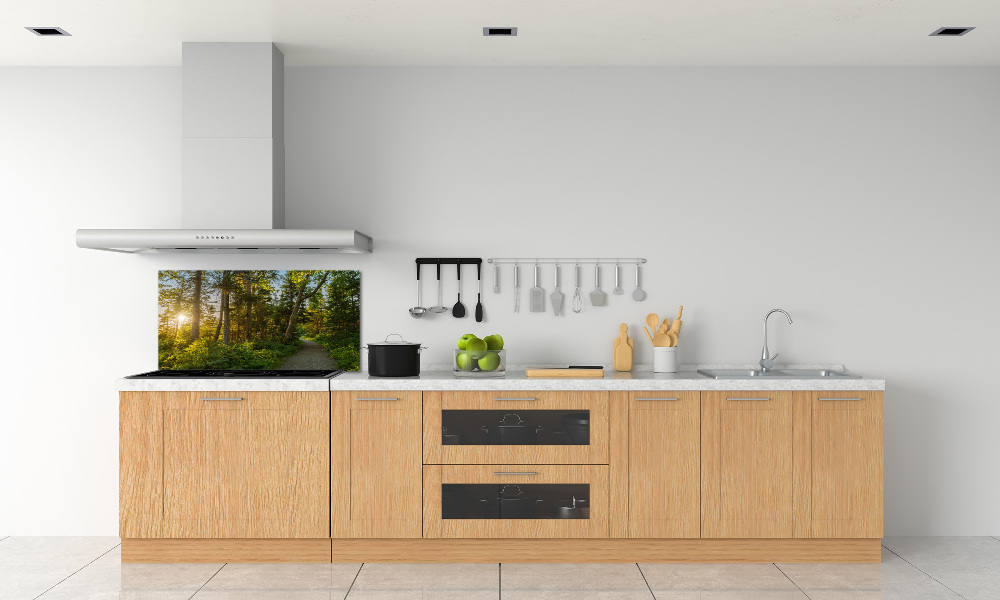 Kitchen splashback Forest