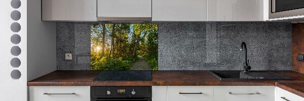 Kitchen splashback Forest