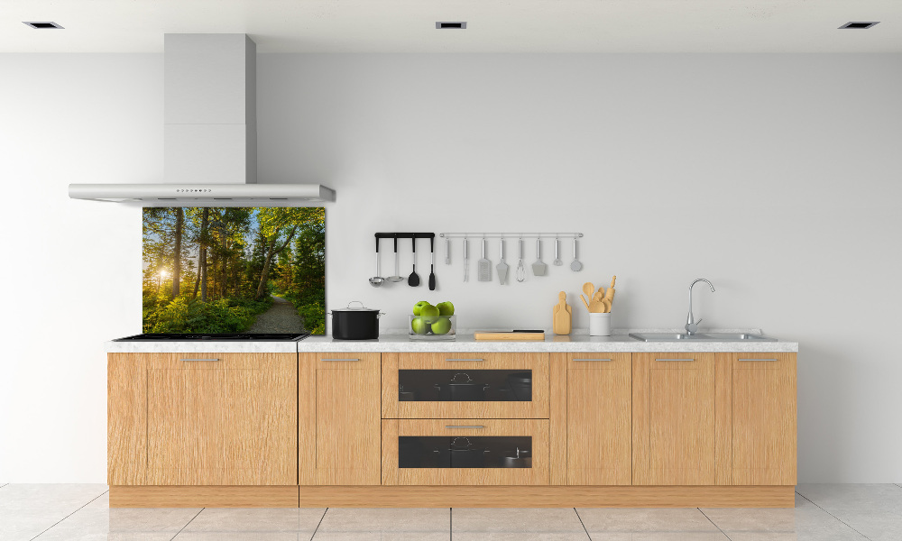 Kitchen splashback Forest