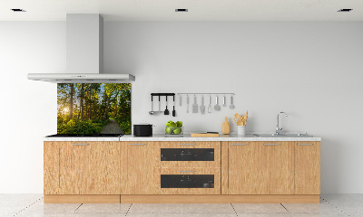 Kitchen splashback Forest