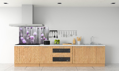 Kitchen splashback Chives flowers