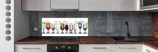 Cooker splashback Drink set