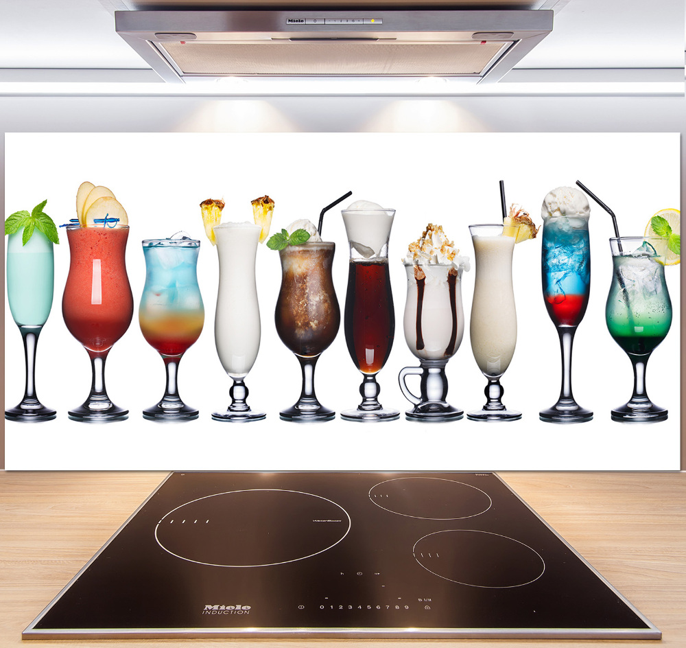 Cooker splashback Drink set